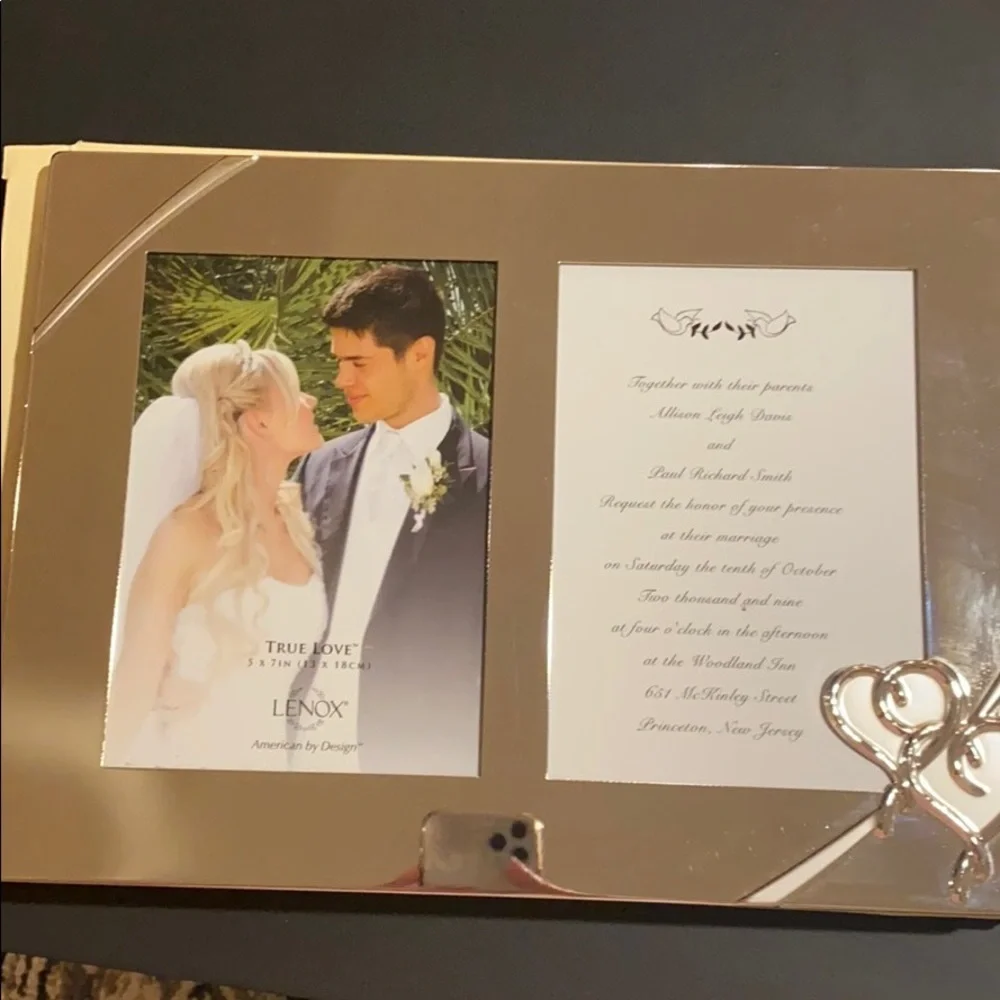 Lenox True Love Picture frame